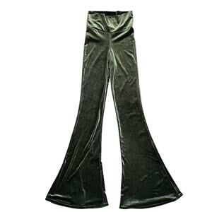 Home Cooked Karma Green Velvet Pants: Y2K, Modern